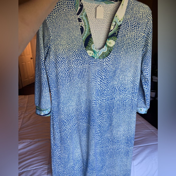 (NWOT) J. McLaughlin Gisele Tunic Dress Catalina Jersey size M - Picture 12 of 12